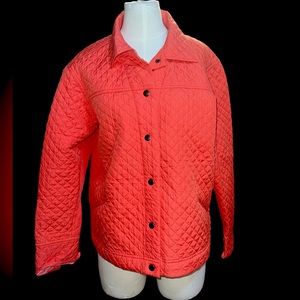 MORGAN COLE|  BUTTON UP LONG SLEEVE COAT LARGE